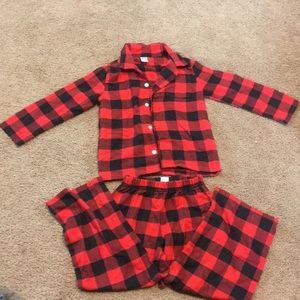 Red & Black Plaid PJs pajamas